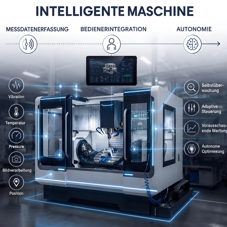 Intelligente Werkzeugmaschine